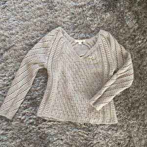 Boston Proper gray sweater